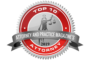 Top 10 Attorney - Attorney and Practice Magazine's - Badge